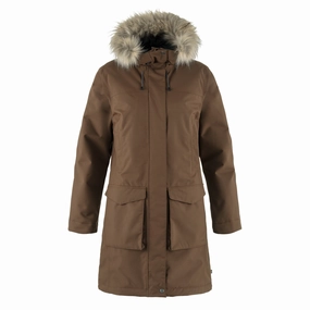 Dont Miss This Offer Fjallraven Womens Nuuk Lite Parka Dark Oak