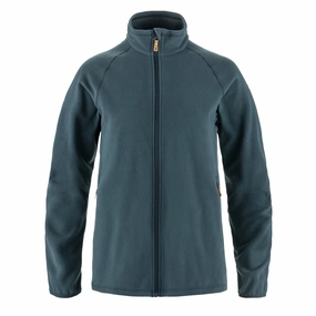 Fjallraven Womens Ovik Lite Fleece Jacket Mountain Blue Flash Sale Alert Now
