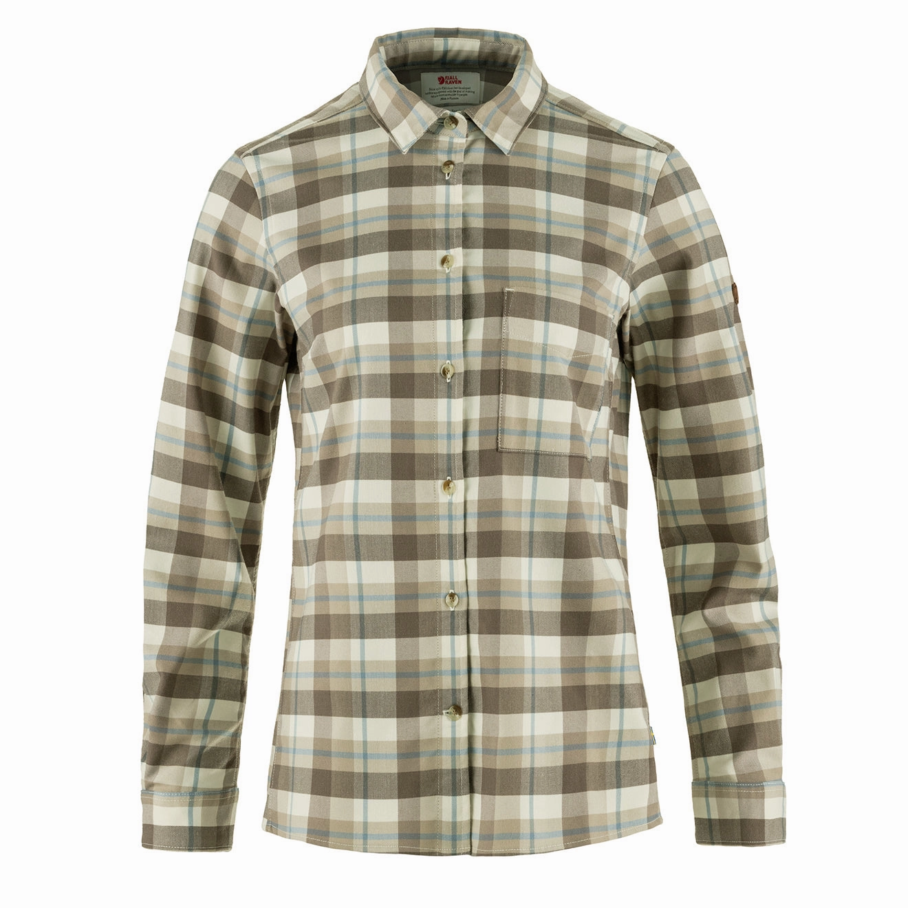 Fjallraven Womens Singi Fjall Shirt Chalk White / Fossil Shop Hot Deals