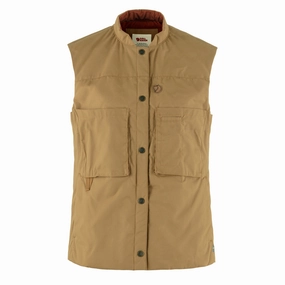 Fjallraven Womens Singi Padded Vest Buckwheat Brown Save Today Only Mega Online Discount