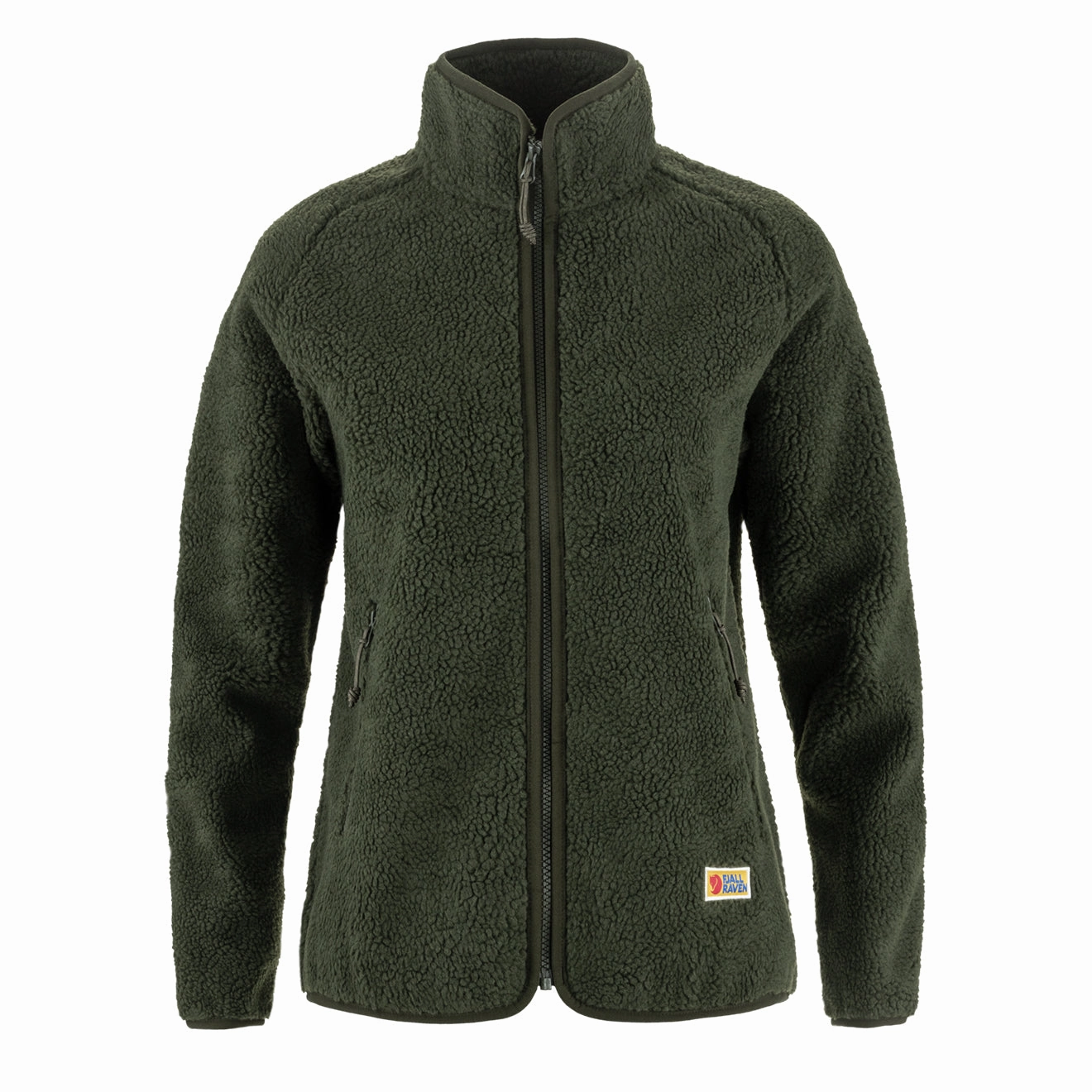 Clearance Blowout Clearance Sale Fjallraven Womens Vardag Pile Fleece Deep Forest