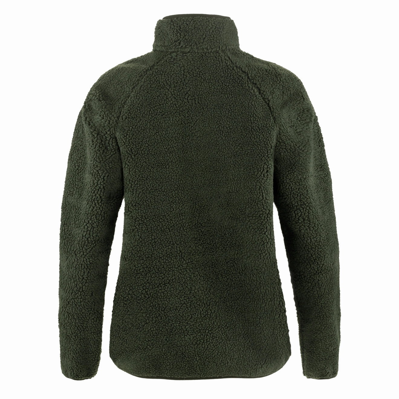 Fjallraven Womens Vardag Pile Fleece Deep Forest Weekend Flash Offer