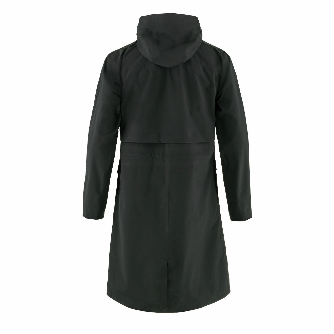 Fjallraven Womens Vardag Rain Parka Black Trending Savings Now