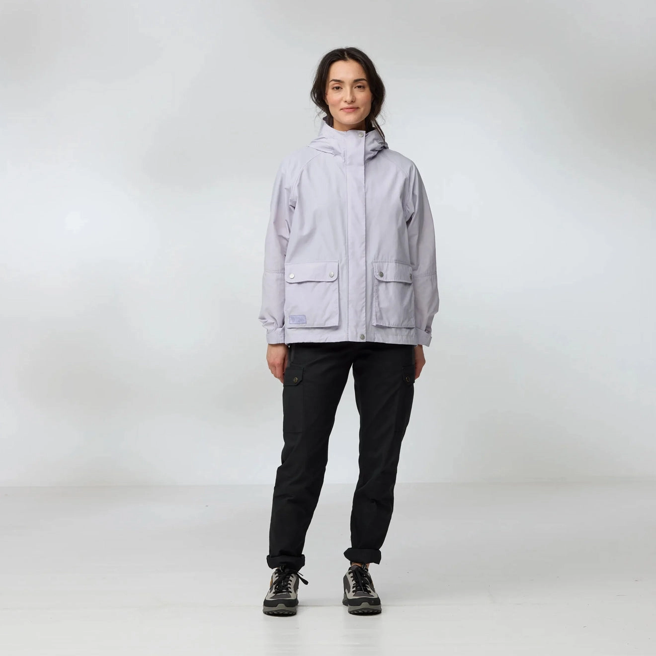 Todays Hot Pick Grab Your Savings Fjallraven Womens Vardag Wind Jacket Lavender Mist