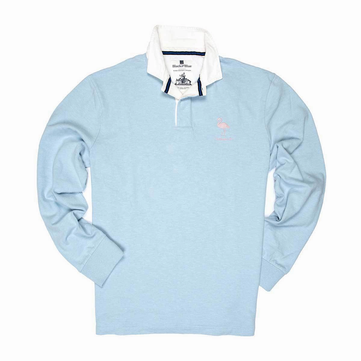 MustHave Steals Shop Smart Deals Flamingoes 1871 Rugby Shirt