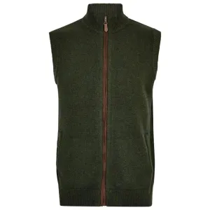 Todays Trending Deals Dubarry Upperwood Mens Wool Blend Gilet - Olive