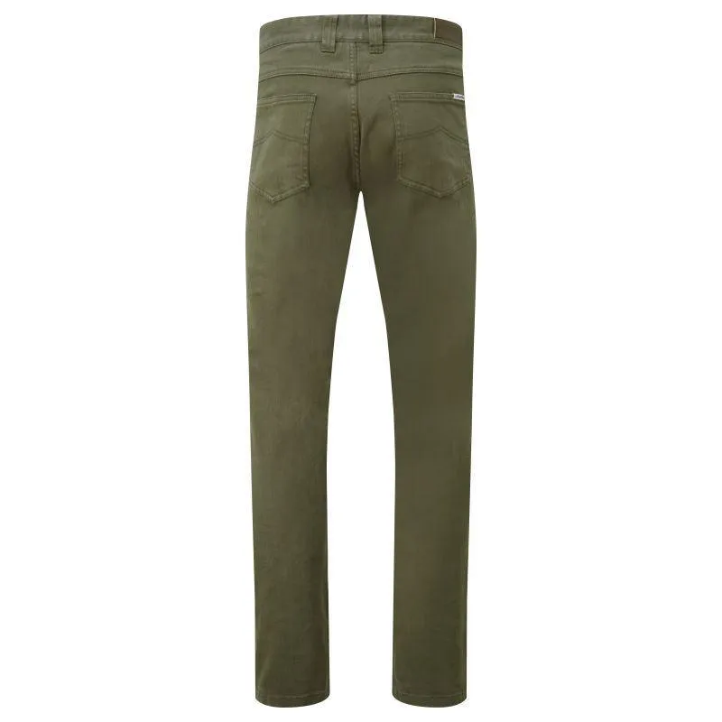 Todays Special Savings Price Drop Frenzy Schoffel James Mens Slim Fit Jeans - Loden Green