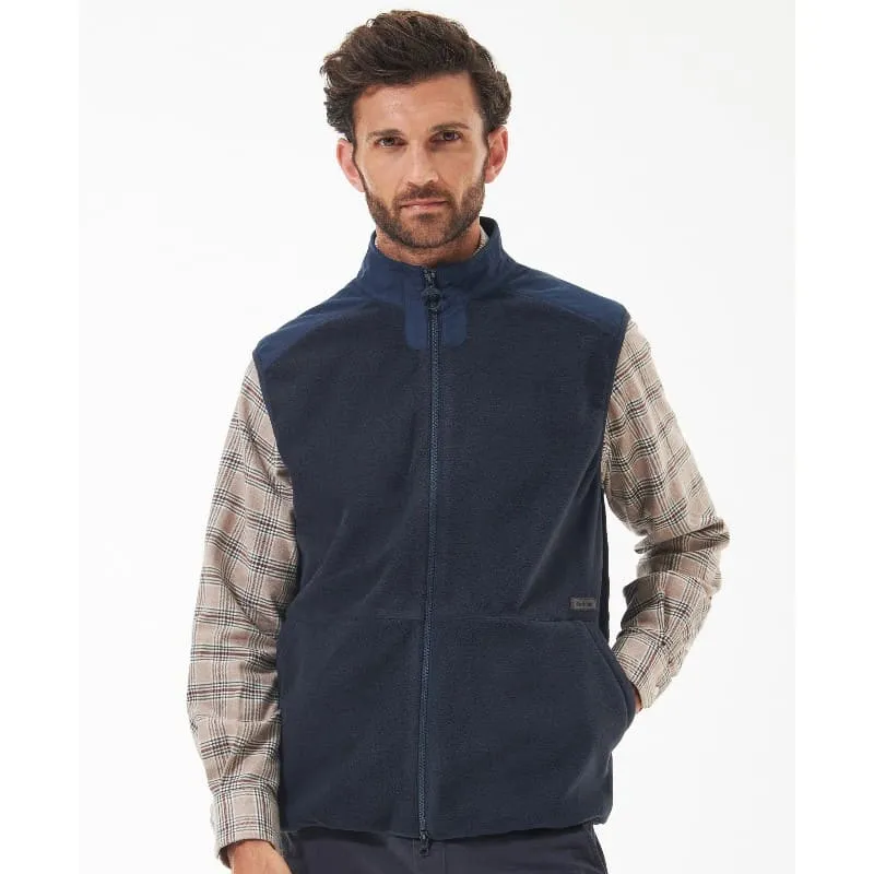Flash Sale Alert Hot Offer Event Barbour Country Mens Fleece Gilet - Navy