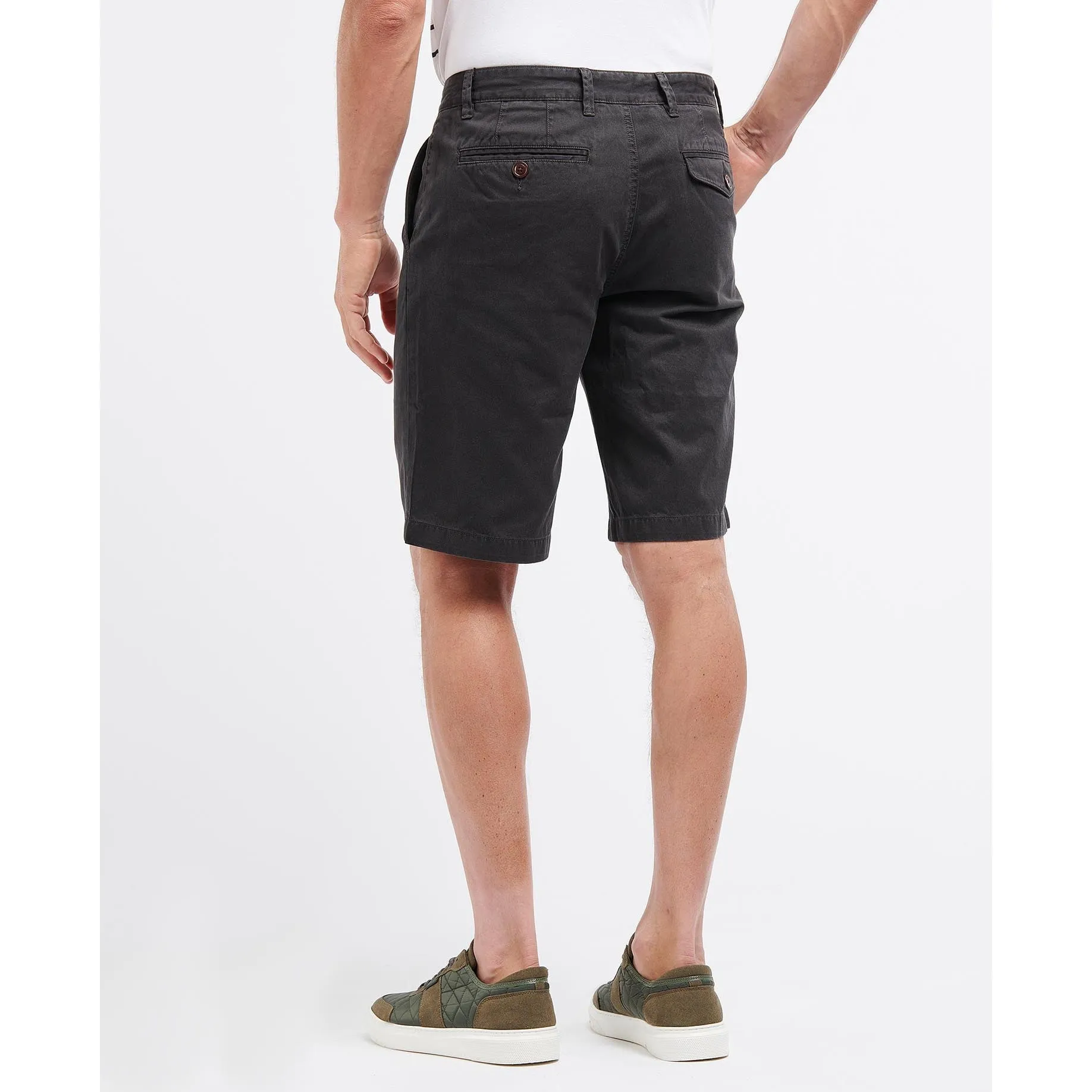 Mega Discount Event Price Slash Today Barbour Neuston Twill Mens Shorts - Navy
