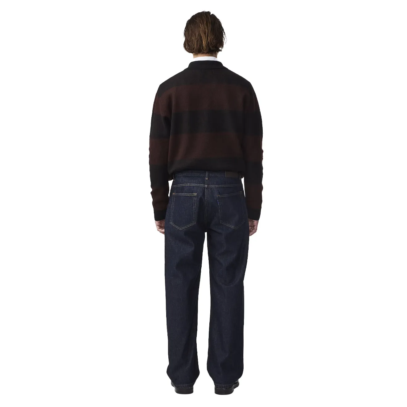 Last Chance Steal Nn07 Otis Straight Leg Relaxed Fit Jeans Raw Indigo