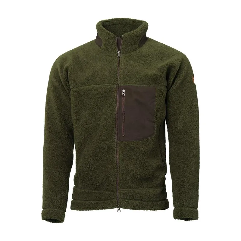 GiftWorthy Sale Todays Best Deal Laksen Teddy Mens Sherpa Fleece Jacket - Olive