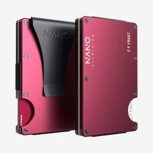 Personalised Money Clip Wallet (Portofino Red) MustHave Deal Special Deal Frenzy