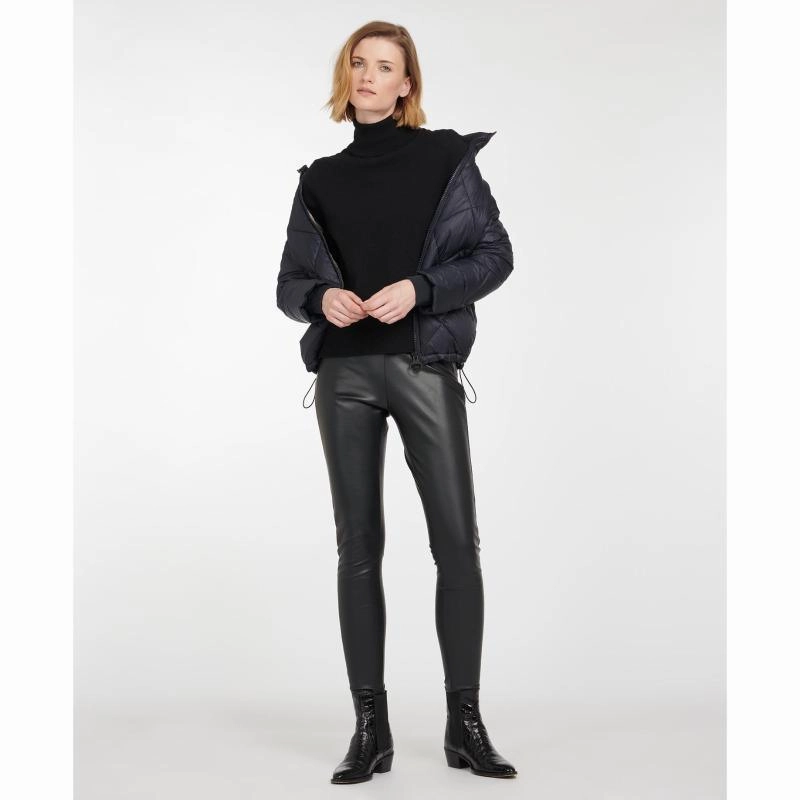 Barbour Alness Ladies Quilted Jacket - Dark Navy/Dress New Arrival Discount Trending Now Discount