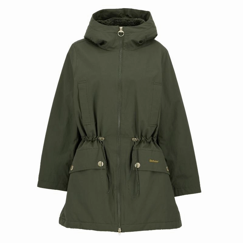 Barbour Inola Ladies Showerproof Jacket - Olive/Ancient Hot Deal Alert