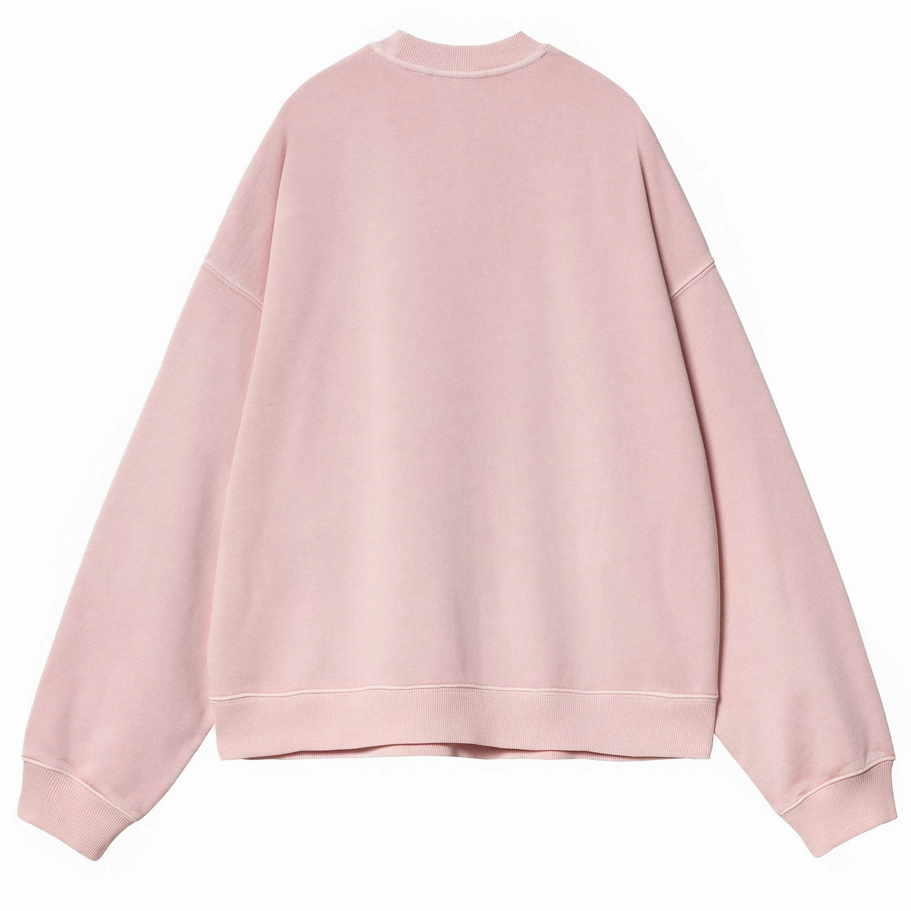 Carhartt Wip Womens Benton Sweat Air Pink Garment Dyed Today Only Offer Perfect Gift Offer
