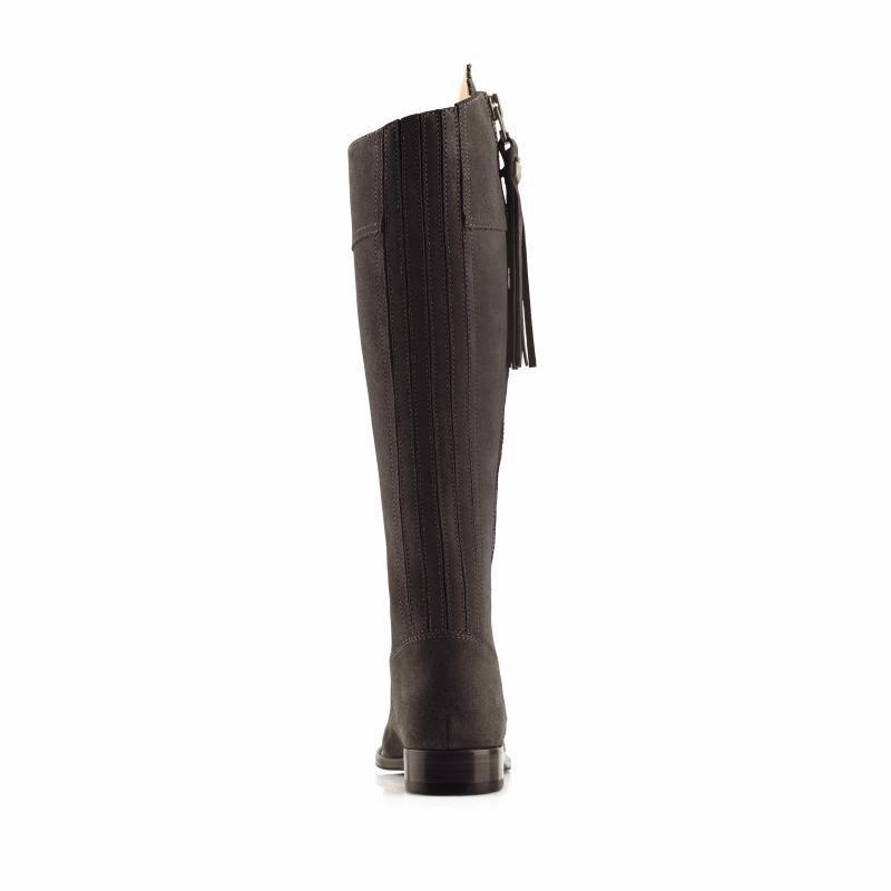 Fairfax & Favor Regina Sporting Fit Ladies Suede Boot - Chocolate Shop Smart Deals Flash Discount Today