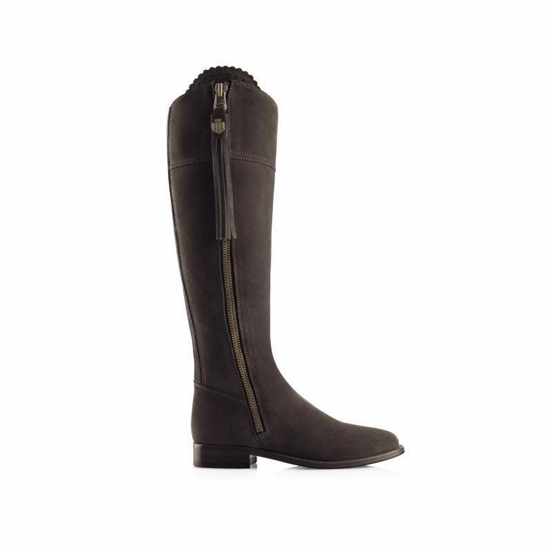 Fairfax & Favor Regina Sporting Fit Ladies Suede Boot - Chocolate Hot Offer Inside Hot Item Clearance