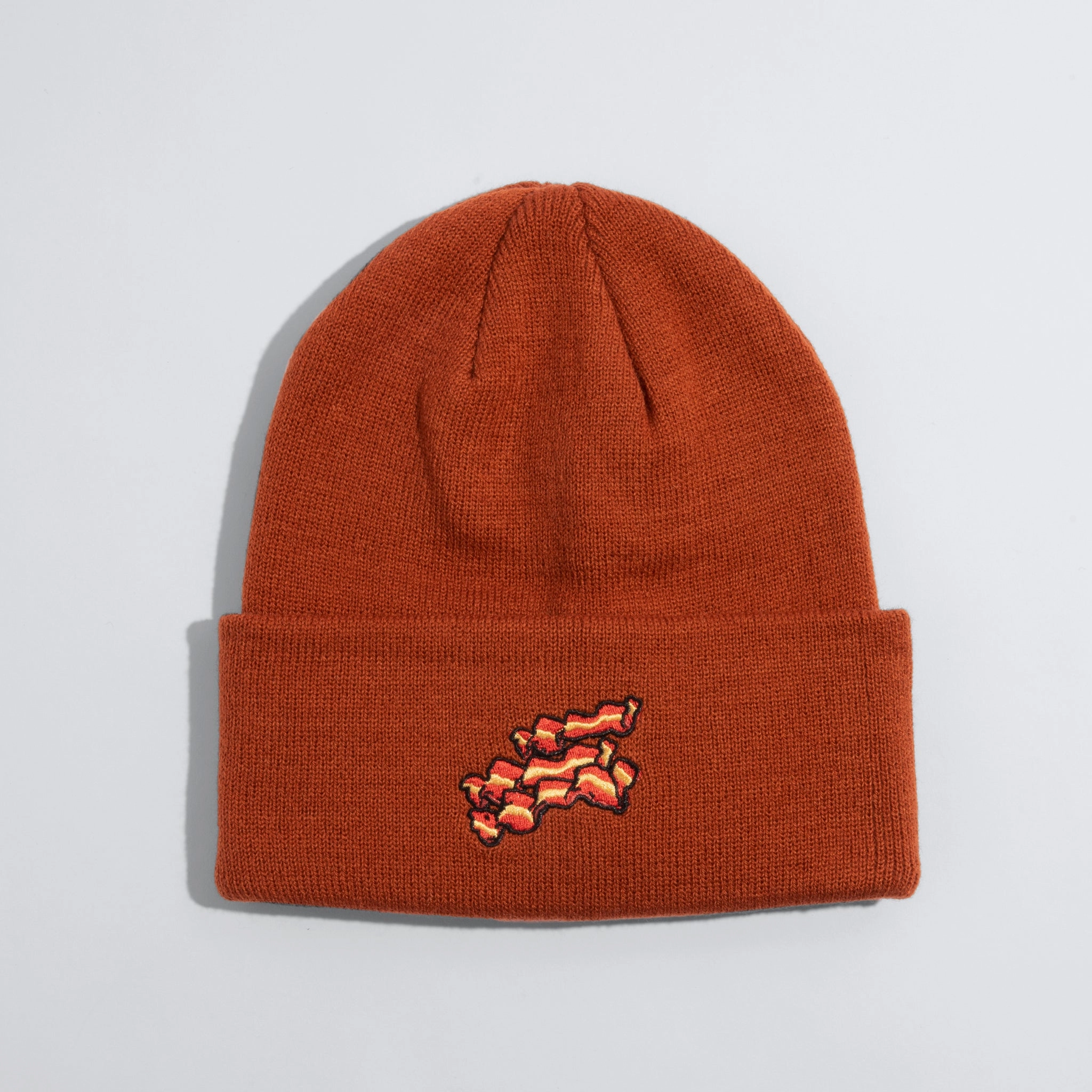 Trending Now Discount The Crave Food & Drink Patch Acrylic Cuff Beanie