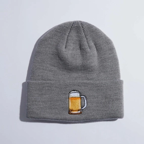 Shop Hot Deals The Crave Food & Drink Patch Acrylic Cuff Beanie