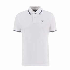 Shop Today Save Barbour Fielding Tailored Polo Shirt White