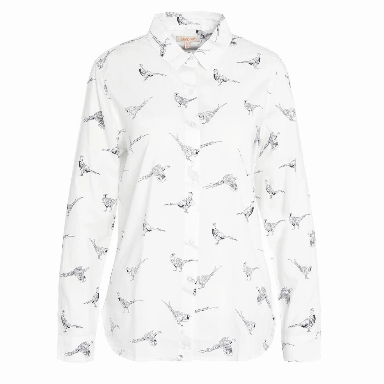 Barbour Womens Safari Shirt Pheasant Print Hot Offer Frenzy