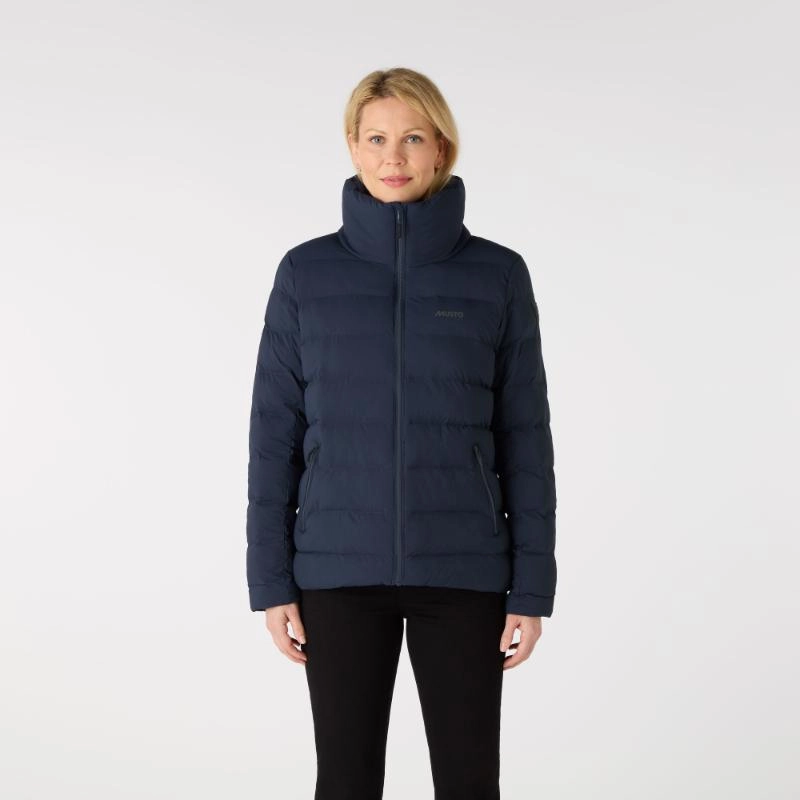 Musto Active Ladies Puffer Jacket - Navy Limited Stock Offer
