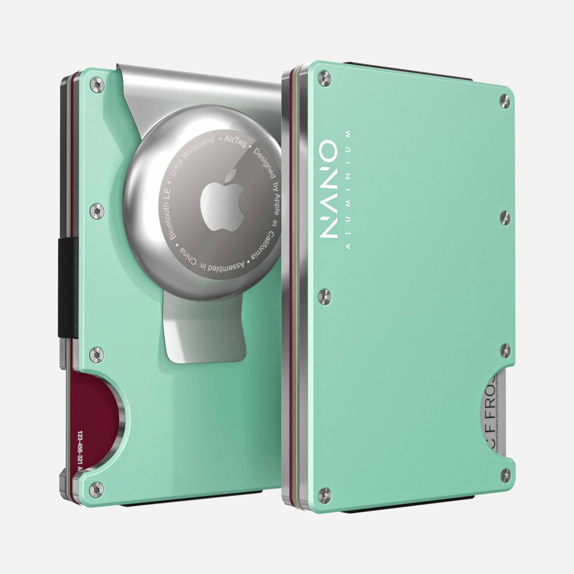 Big Sale Today Airtag Money Clip Wallet (Orchard Mint)
