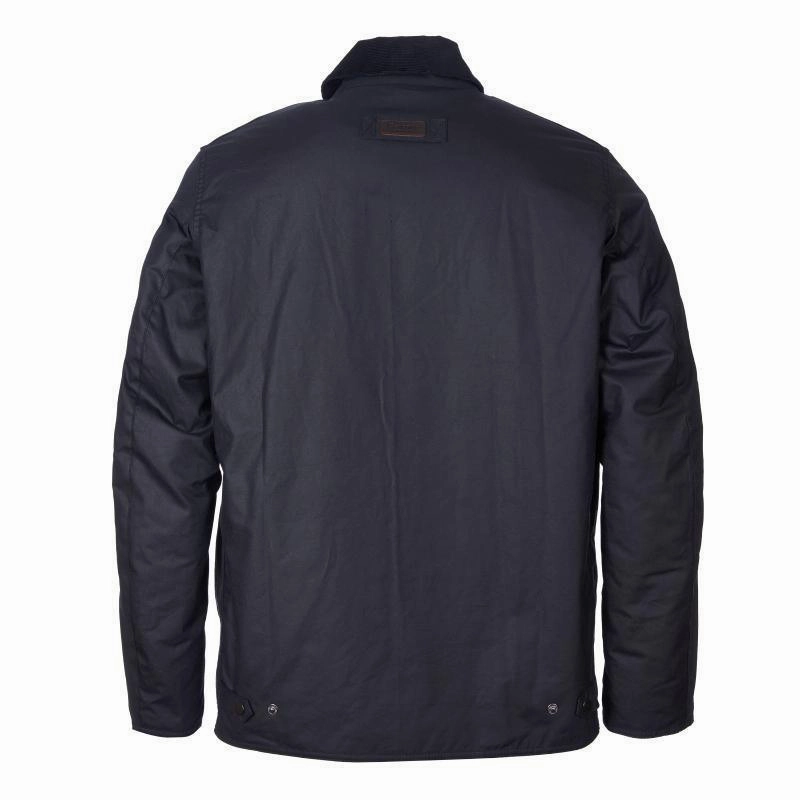 Daily Deal Frenzy Barbour Dalegarth Mens Wax Jacket - Navy