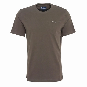 Barbour Langdon Pocket T-Shirt Tarmac Big Savings Event Surprise Discount Today