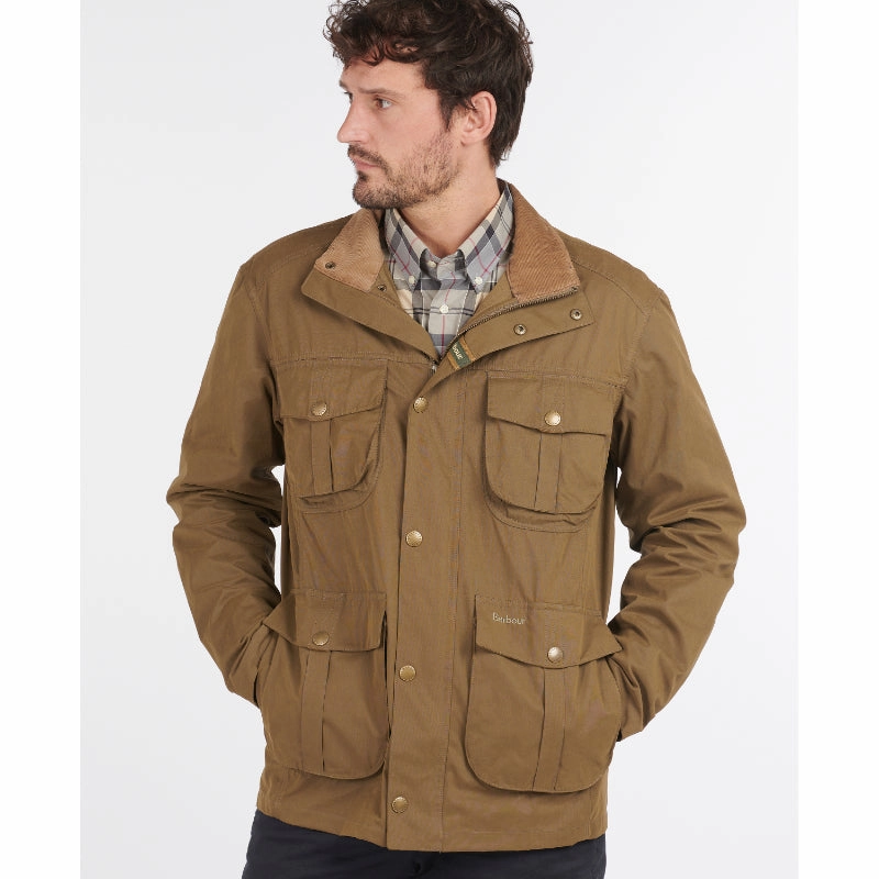 Limited Time Discount Barbour Sanderling Casual Mens Jacket - Dark Sand