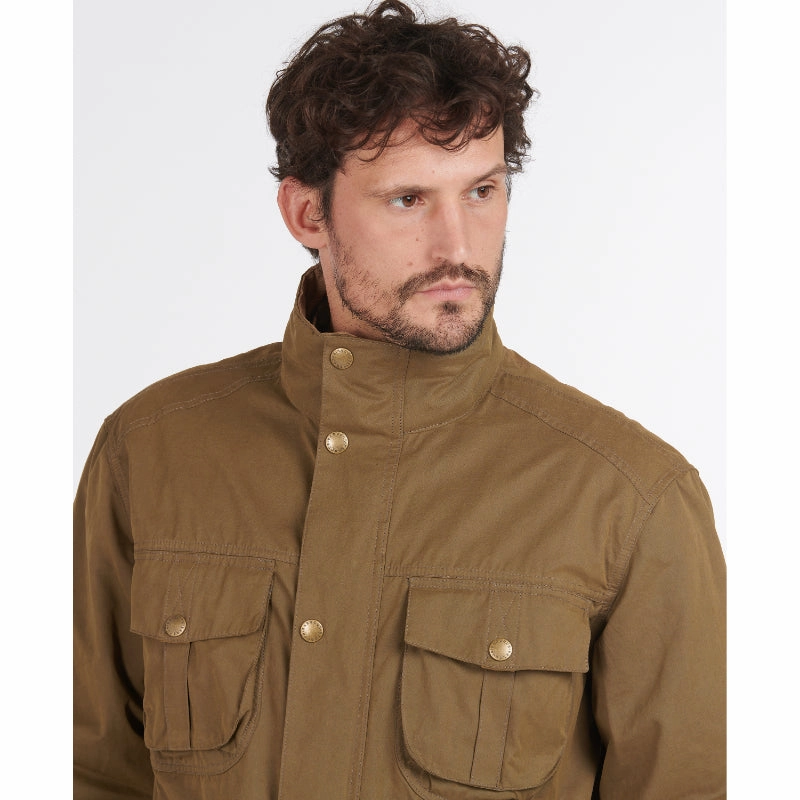 Flash Sale Alert Barbour Sanderling Casual Mens Jacket - Dark Sand