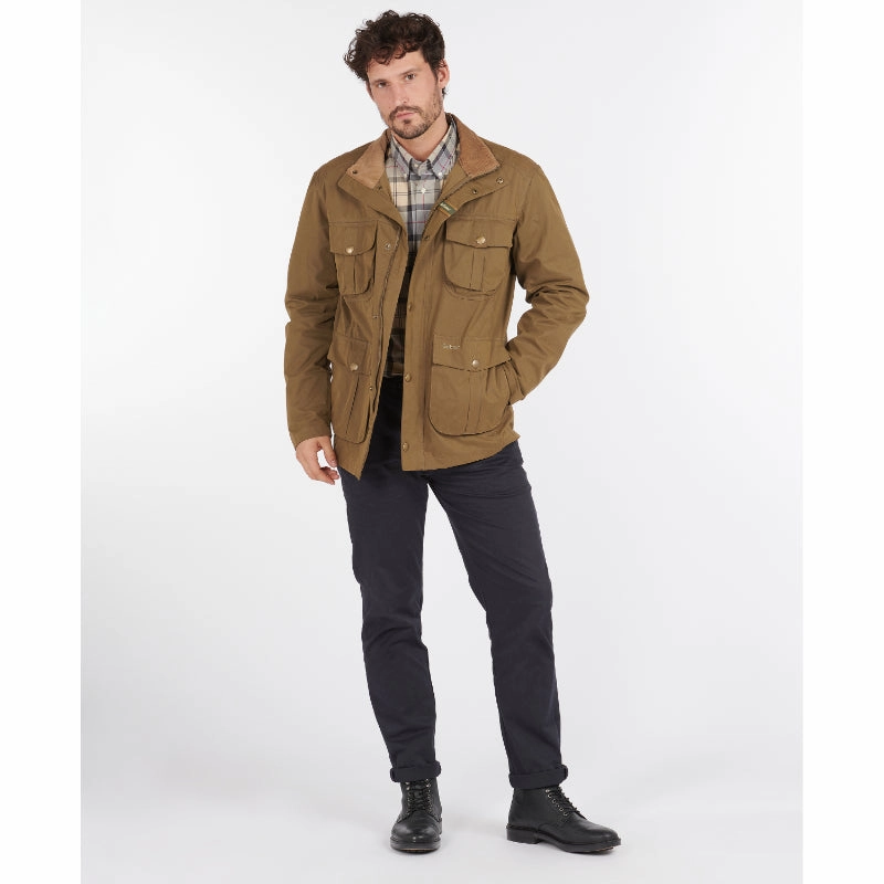 Barbour Sanderling Casual Mens Jacket - Dark Sand Save Today Event