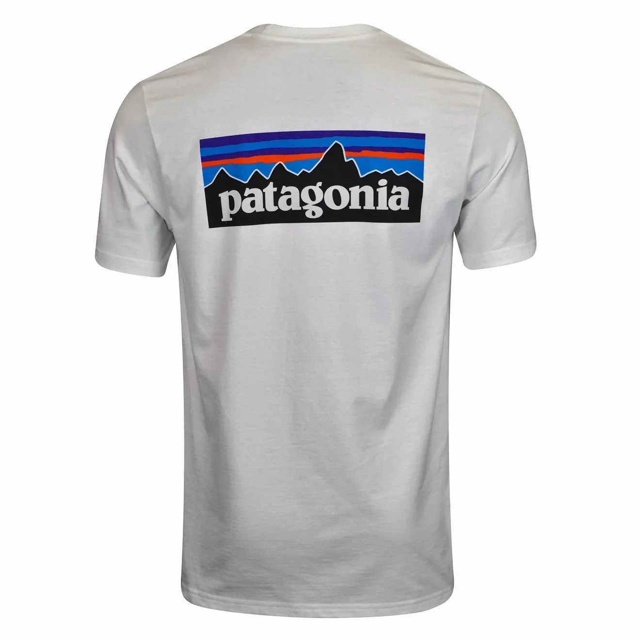 Patagonia P-6 Logo Responsibili Tee White Daily Special Offer