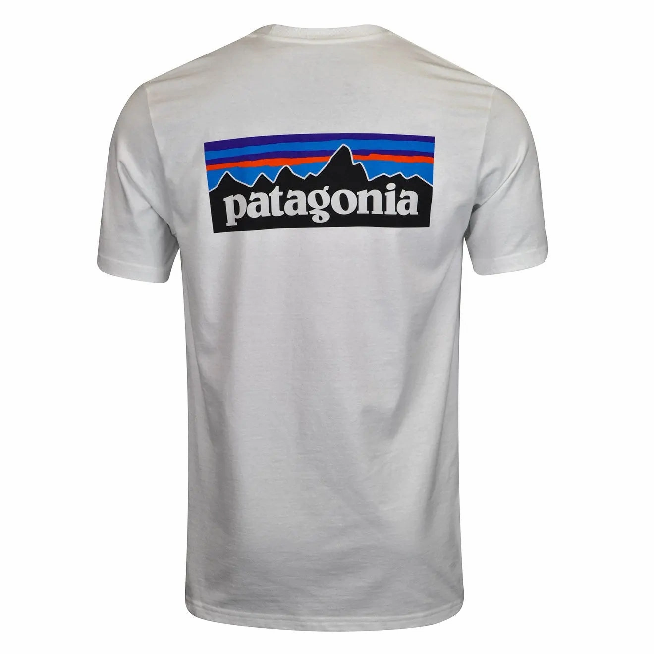 Patagonia P-6 Logo Responsibili Tee White Trending Savings Now
