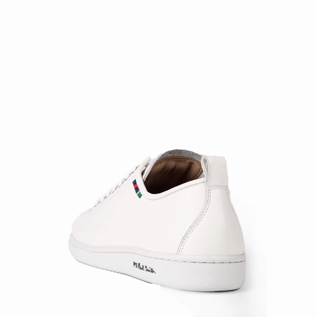 Mega Savings Now Paul Smith Leather Miyata Trainers White