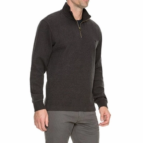 Rodd & Gunn Alton Avenue Mens 1/4 Zip Jumper - Mud Grab It Fast Shop Now Save