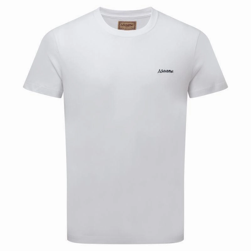 Grab It Before Gone Steal the Deal Now Schoffel Trevone Mens T-Shirt - White