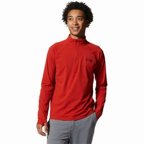 Daily Clearance Deal Mountain Hardwear Men'S Mountain Stretch 1/2 Zip T-Shirt