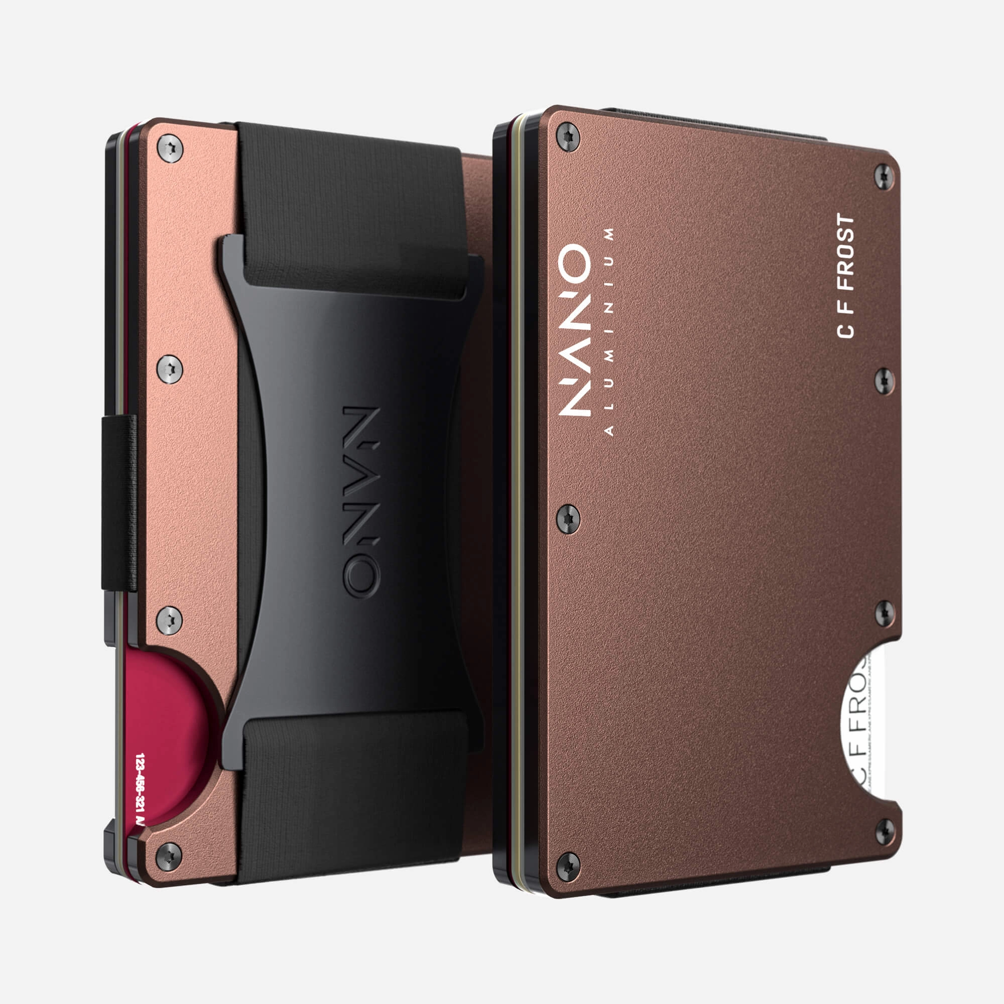 MustHave Items Personalised Cash Strap Wallet (Sonic Copper)