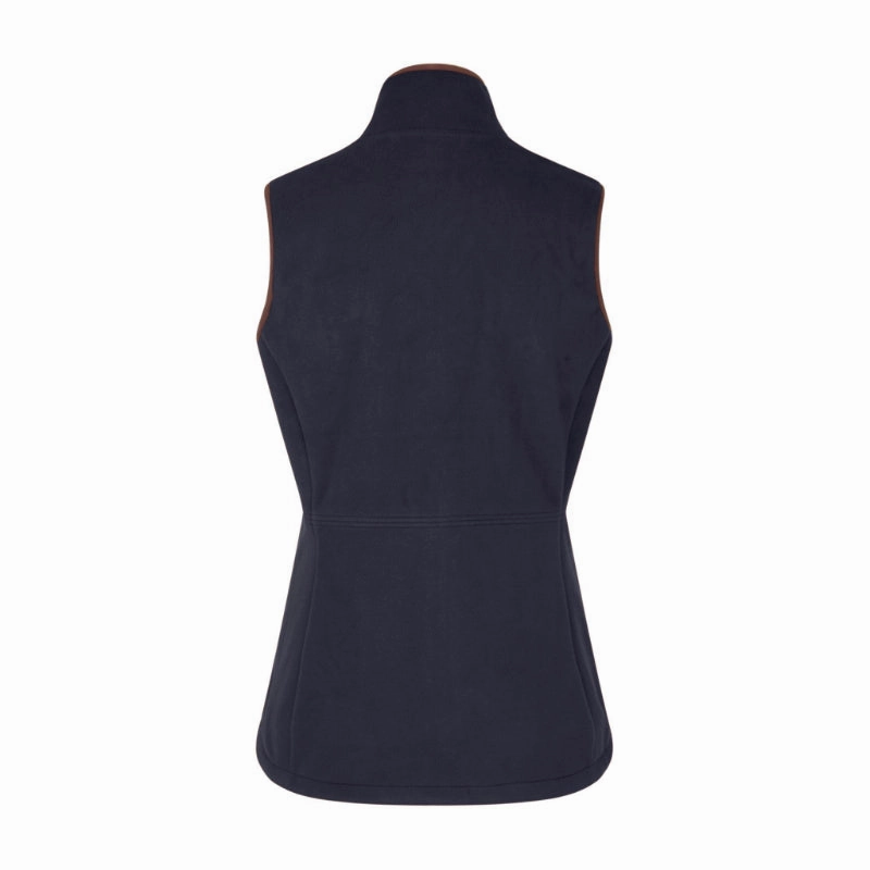 Ridgeline Kodiak Ladies Windproof Fleece Gilet - Navy Hot Discount Deal Hot Pick Online