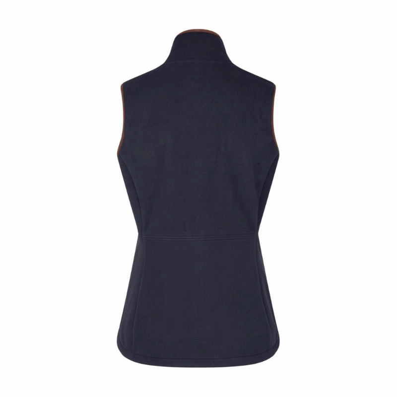 Ridgeline Kodiak Ladies Windproof Fleece Gilet - Navy Limited Stock Deals