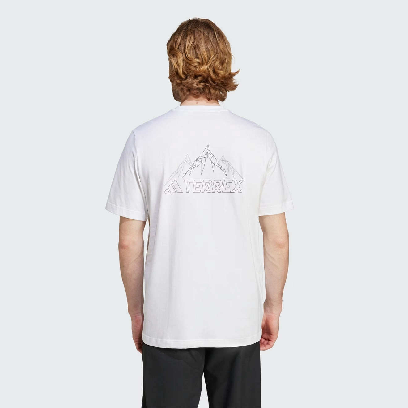 Adidas Terrex Mountain Graphic T-Shirt White Trending Offer Today