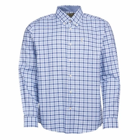 Barbour Abberton Regular Fit Mens Shirt - Blue MustHave Steals