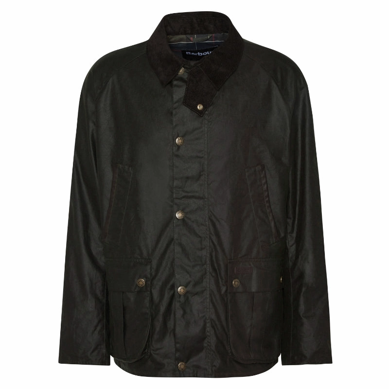 Barbour Halton Mens Wax Jacket - Fern Gift Sale Event
