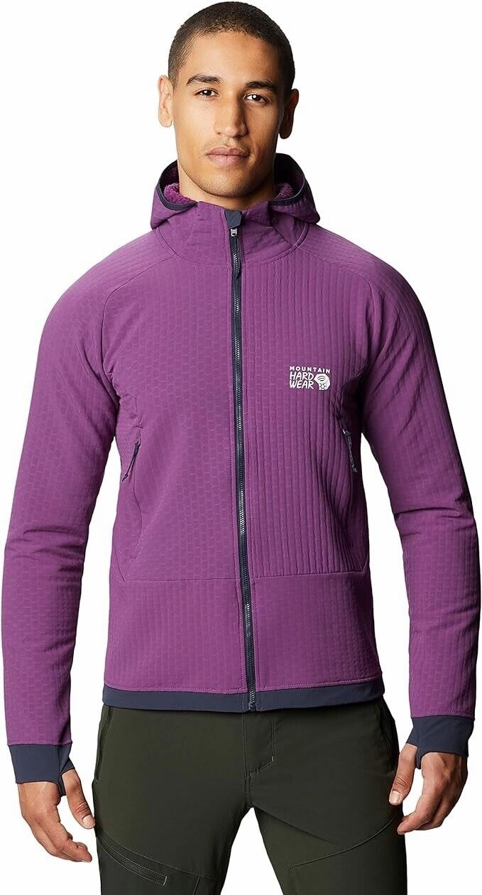 Mountain Hardwear Men'S Keele Ascent Hoody - Cosmos Purple Special Deal Frenzy Grab It Fast