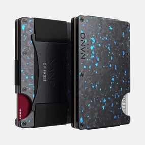 Personalised Cash Strap Wallet (Nero/Azzuro) Instant Savings Deal
