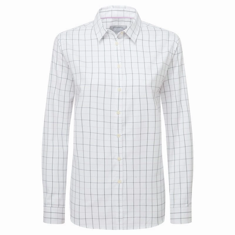 Schoffel Blakeney Ladies Shirt - Bramble Check Hot Pick Deal