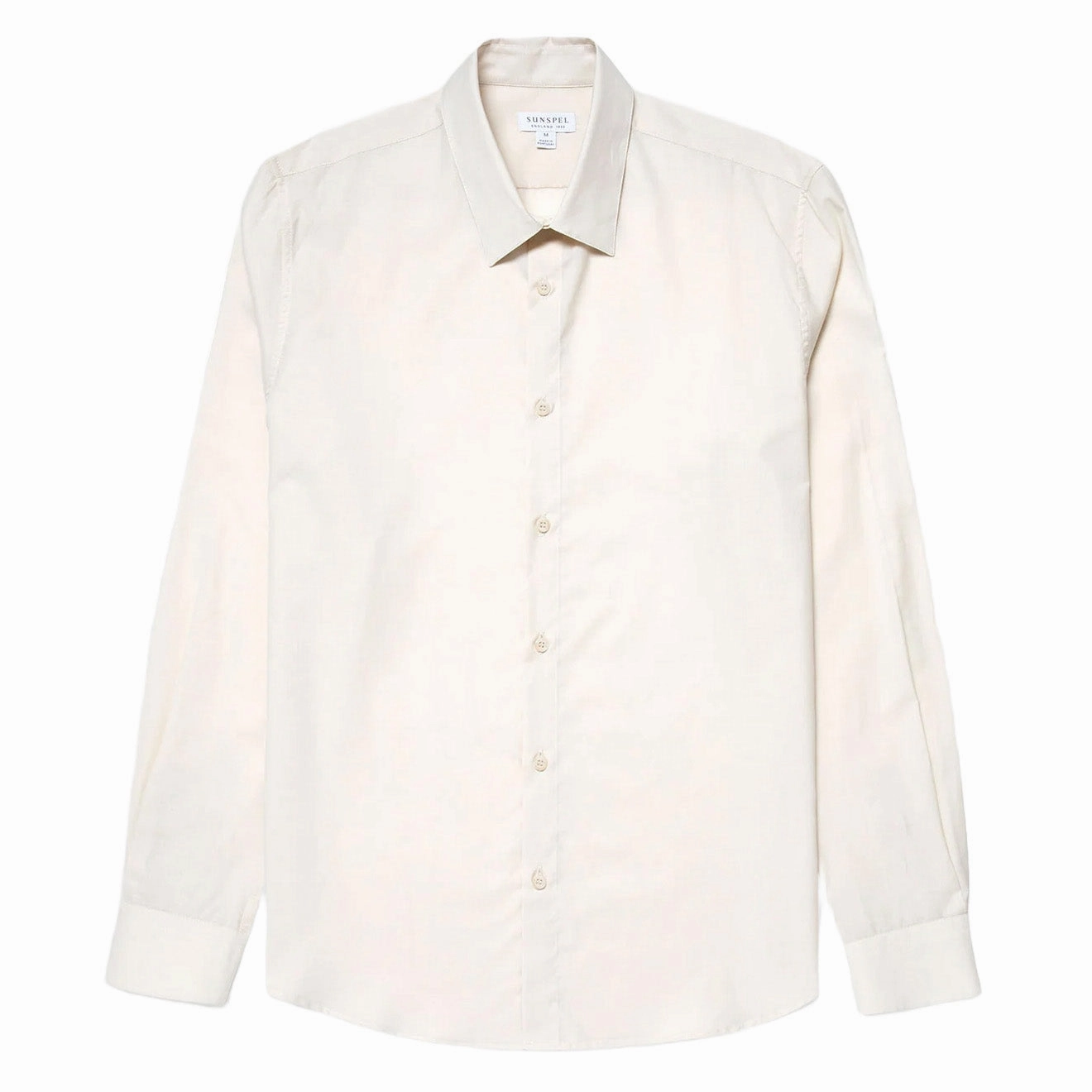 Sunspel Cotton Cashmere Shirt Ecru Dont Miss Hot Deals Shop the Savings Now