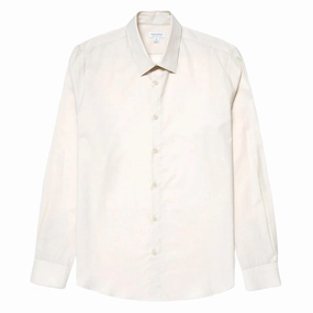 Sunspel Cotton Cashmere Shirt Ecru Dont Miss Hot Deals Shop the Savings Now