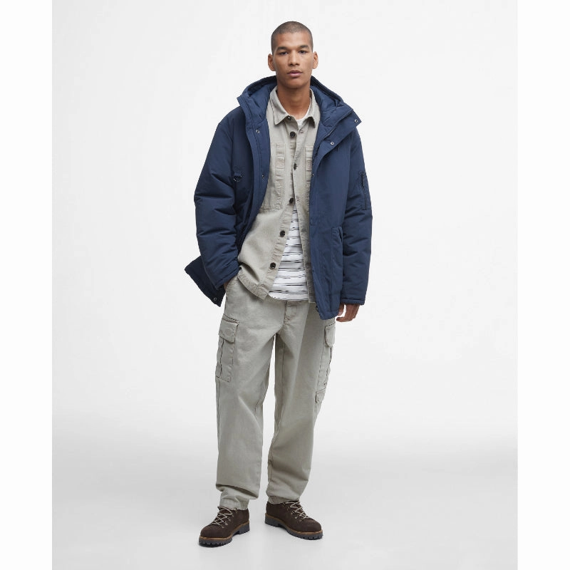 Today Only Discount Alert Barbour Shoreman Showerproof Mens Jacket - Navy